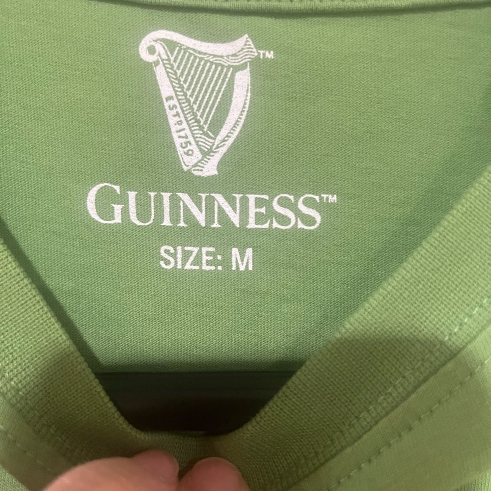 Guinness Men’s Ireland Toucan Soccer Graphic Tee Green Size M - Picture 3 of 3